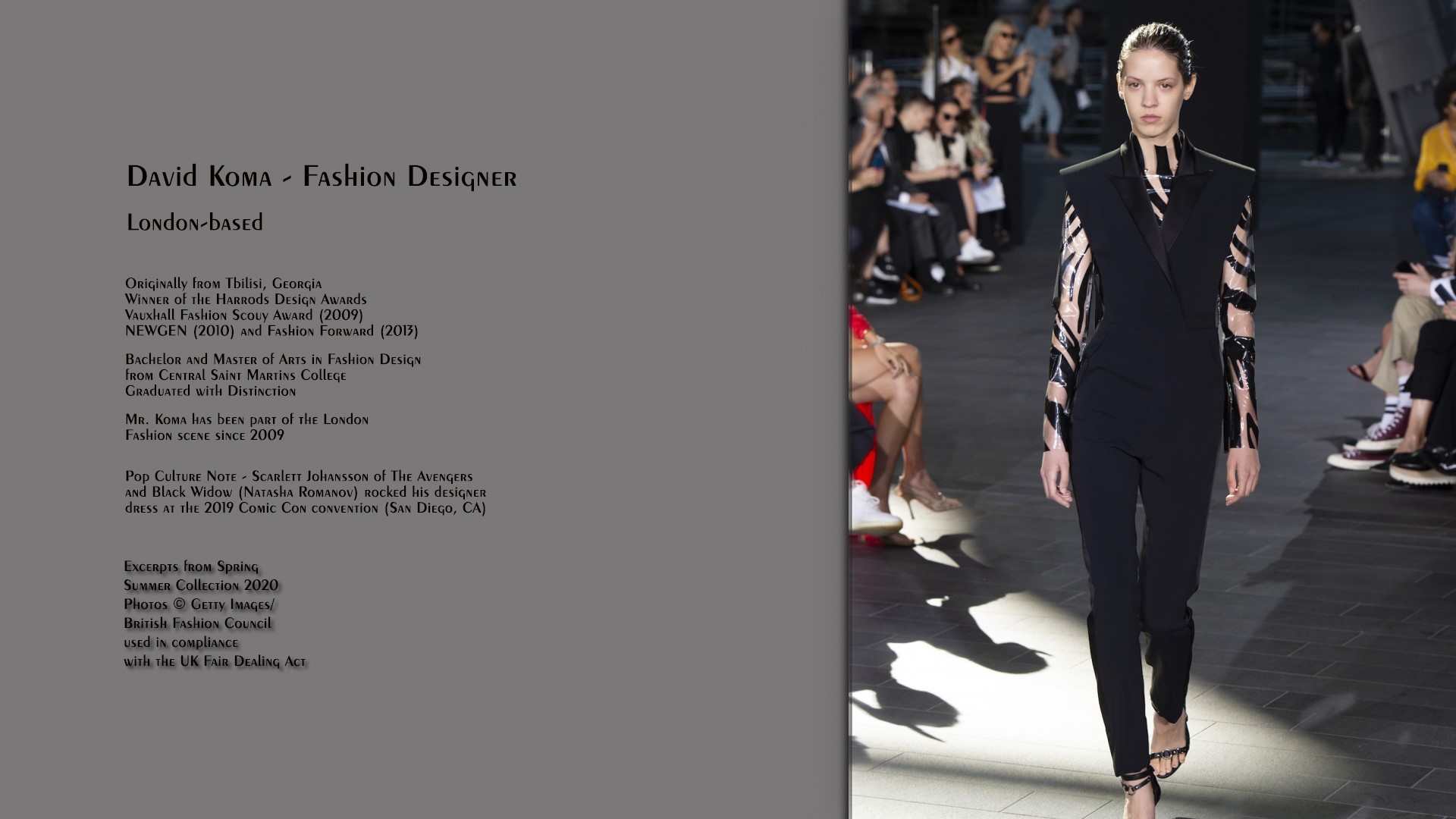 David Koma D