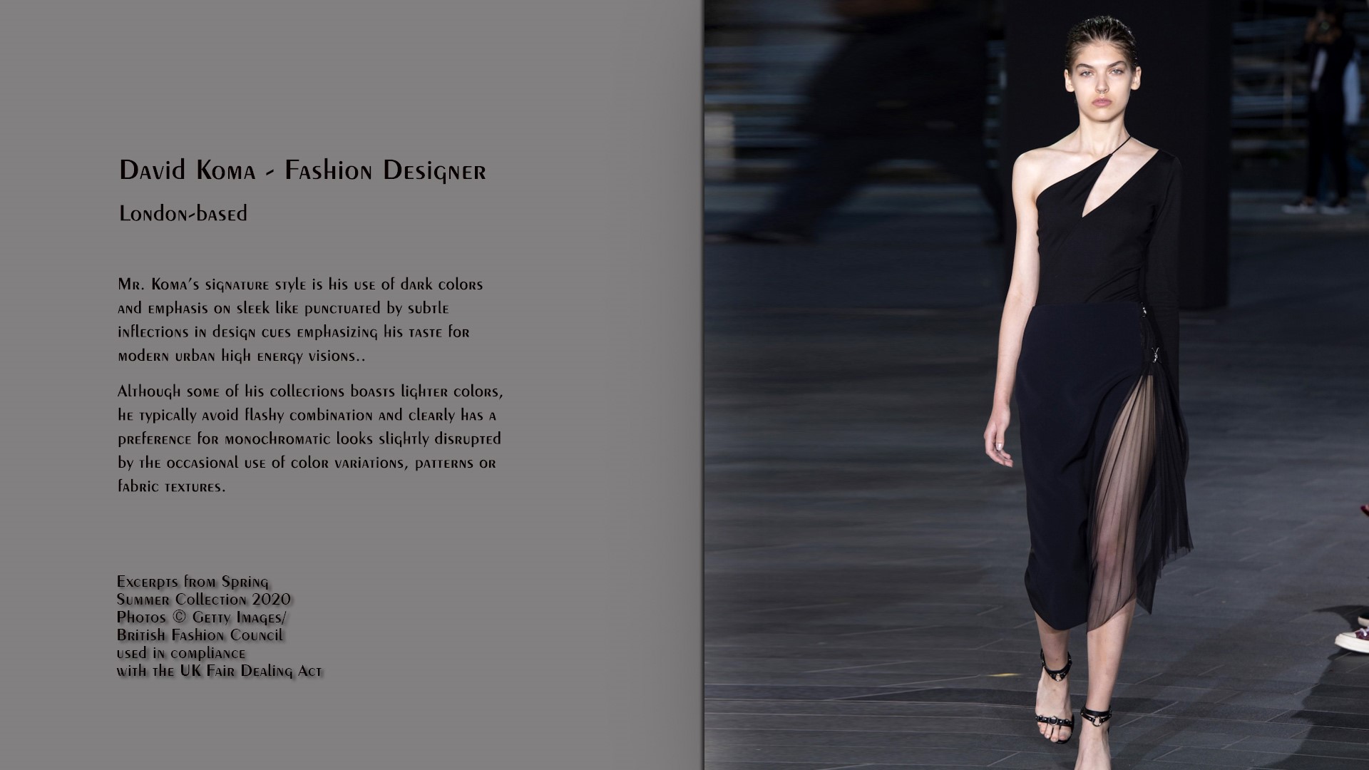 David Koma F